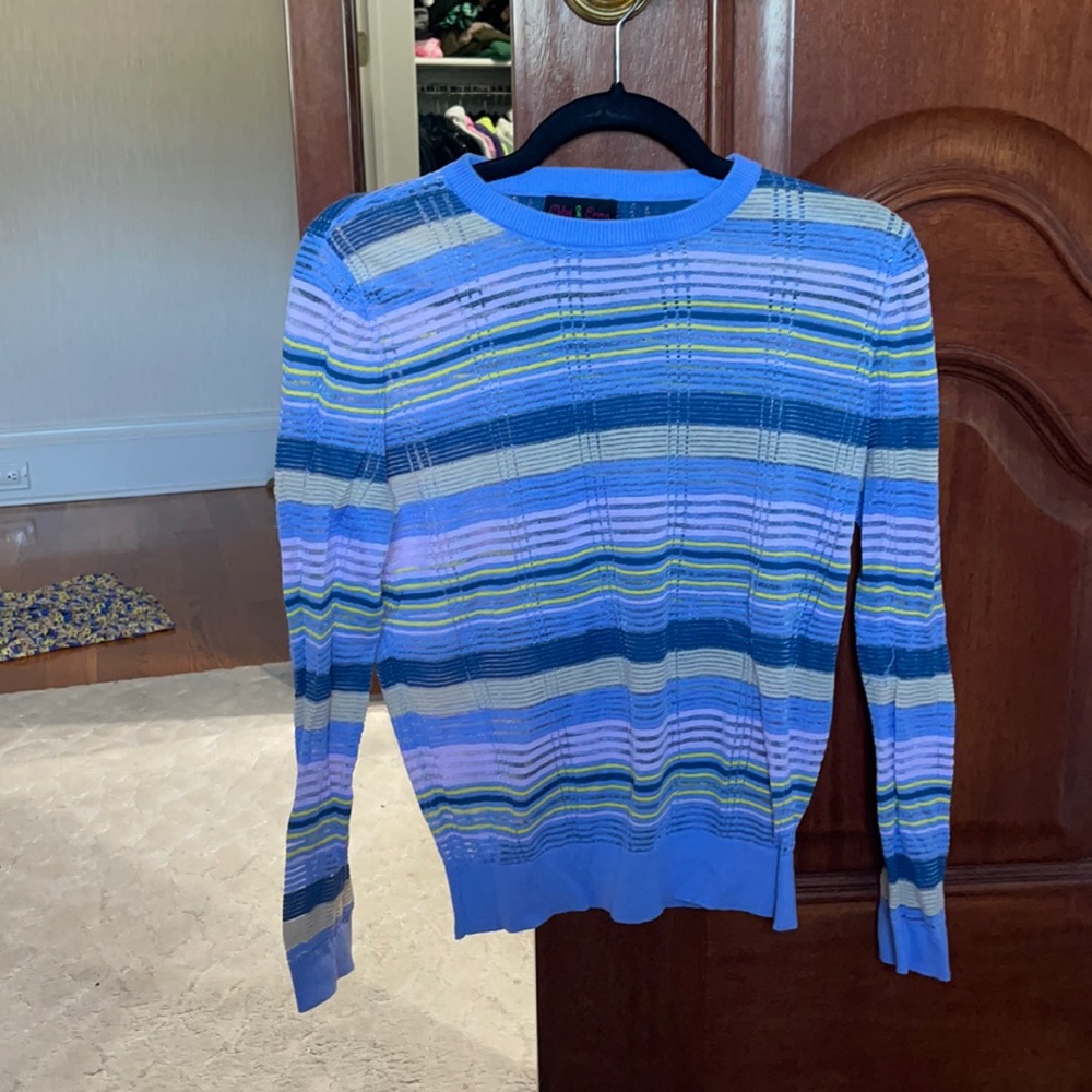 Sheer sweater